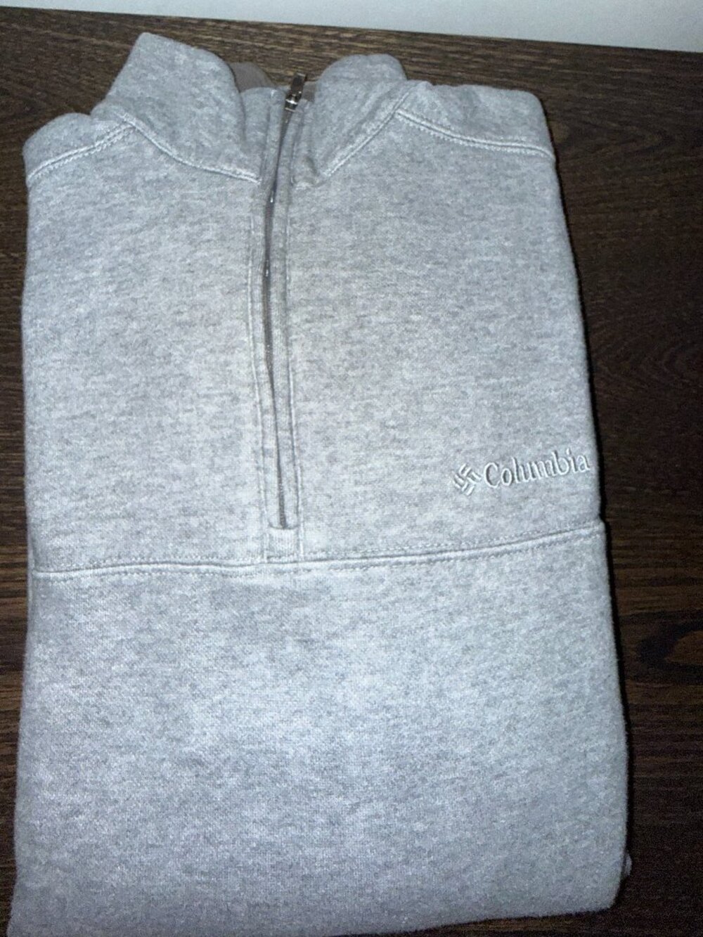 Men's quarter zip sweatshirt